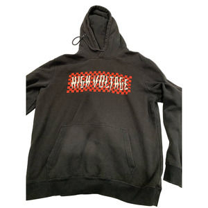 AC/DC High Voltage Graphic Printed Hoodie Size XL
